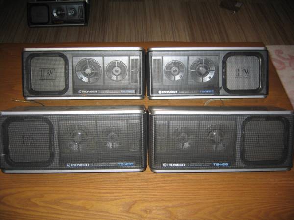 Pioneer TS-X66Ⅱ スピーカー パイオニア TS-X66とTS-X66Ⅱと言う車のスピーカーのセットです(据置
