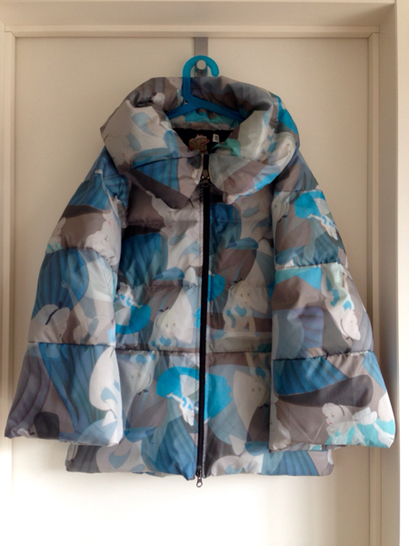 あちゃちゅむ 軽密 中綿アリスジャケット BIGカラー ムチャチャ