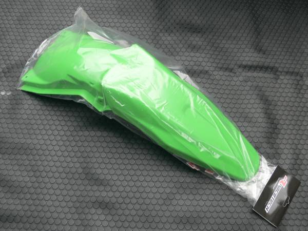 KX250/450F(06-08年)リアフェンダー・RACE TECH(イタリア)製/緑
