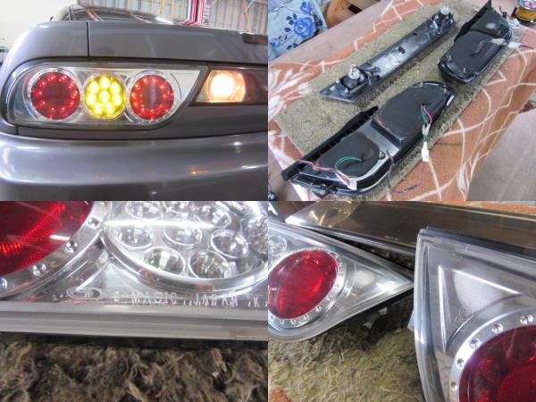 180SX ガナドール LED テールランプ リレー付き 180SX ガナドール フルLEDテール 超希少 後期 の商品詳細