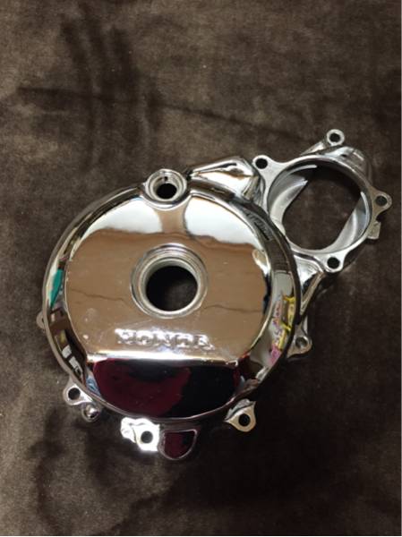 CB1300SF.X4,SC38.SC40.SC54 メッキ クランクケースカバー(ホンダ用