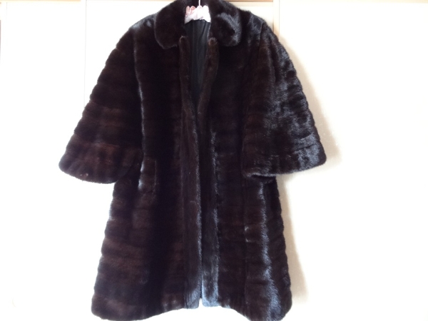 ☆GROSVENORグロブナー最高峰カナダ産ロングの毛皮コート☆(ミンク 