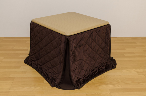 ダイニングコタツ　85×85　正方形　掛け布団セット　送料無料！