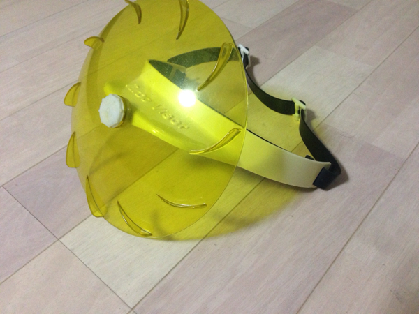 レーシングカートターボバイザー