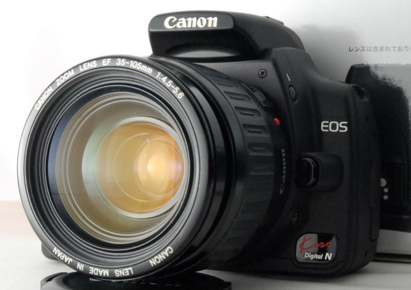 スグ使える★CANON キヤノン EOS KISS N レンズ付★即決送料無料