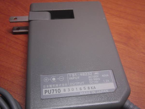 新NECロゴ PC-9801ノート用ACアダプター PC-9801N-12L 送料164円_3