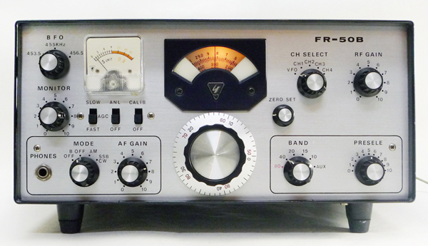 m3503★ YAESU 通信型受信機 FR-50B ジャンク品 人気，セール 中古 良機□八重洲無線□FR-50B 通信型受信機□SWL