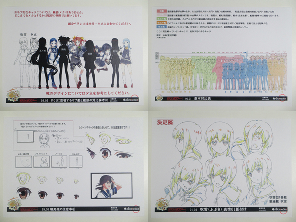 艦隊これくしょん 艦これ アニメ 設定資料 原画 設定資料集 売買されたオークション情報 Yahooの商品情報をアーカイブ公開 オークファン Aucfan Com