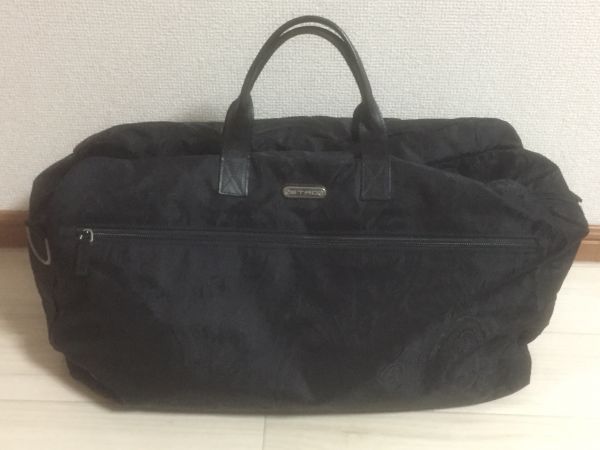 ★エトロ　ETRO　ナイロンボストンバッグ　ペイズリー柄★