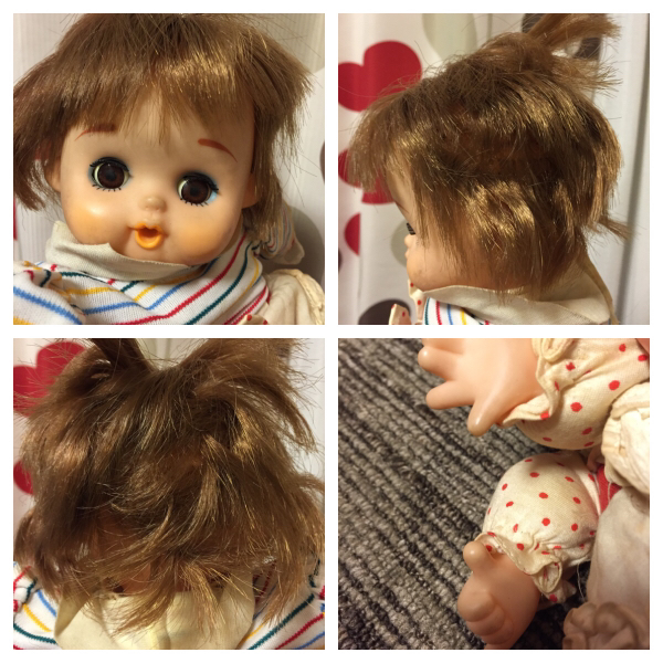 ★ヴィンテージ品　スリープアイ人形　赤ちゃん★ 八木勇征くん1st写真集contactのメイキングに出たのと同じ赤ちゃん人形