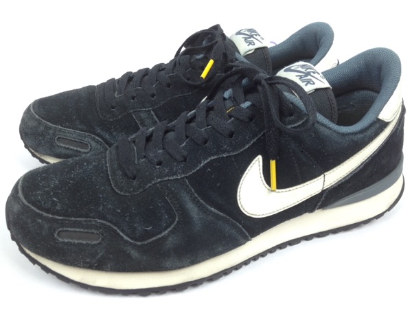 NIKEナイキ AIR VORTEX エアボルテックス ブラック黒スウェード