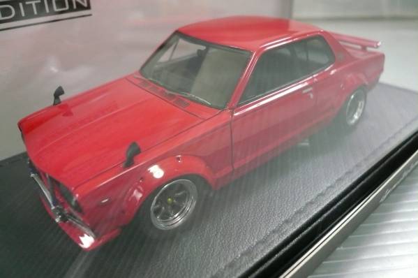 IGモデル1/43 スカイラインGT-R ハコスカ セミワークス 超レア