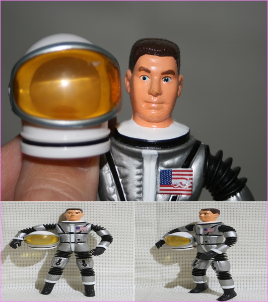 アメトイ スペースマン レトロ！復刻版 スペースマン くねくねゴム人形 アメトイ(ビンテージ