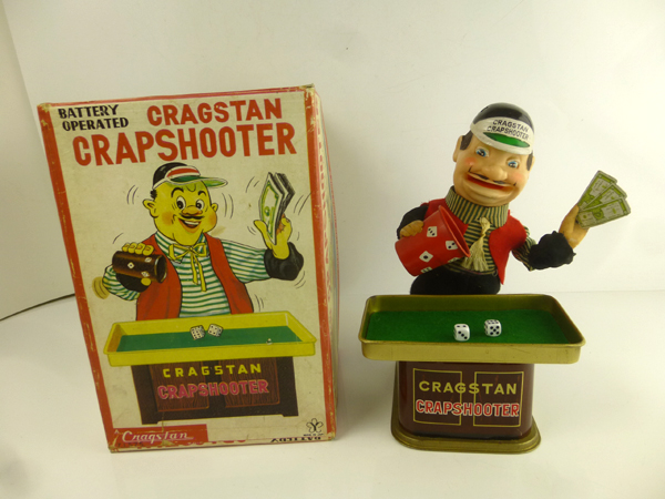 ヨネザワ60年代製　CRAPSHOOTER 完動美品　高さ約22cm