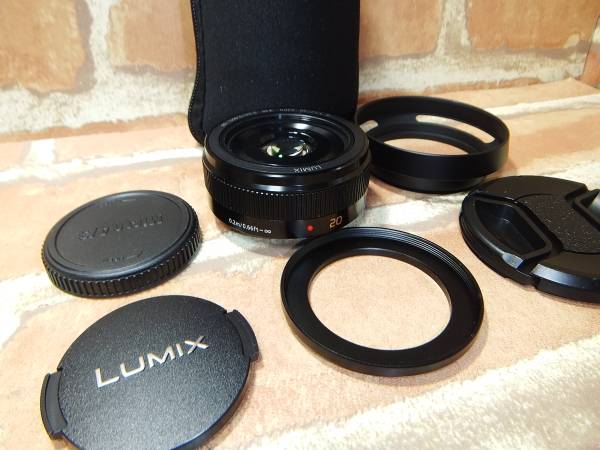 ★ LUMIX G VARIO 20mm　F1.7　Ⅱ ★ブラック★