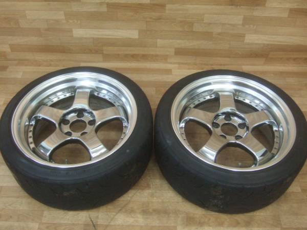 5-445◇深リム☆SSR プロフェッサーSP1☆GT-R,S15 8.5J+18 2本