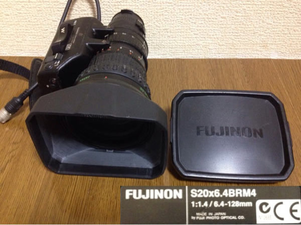 【中古】FUJINON 業務用TVレンズ S20×6.4BRM4
