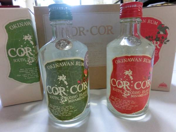 ☆沖縄 ラム酒 OKINAWAN RUM☆COR COR コルコル スピリッツ 2本 沖縄ラム酒