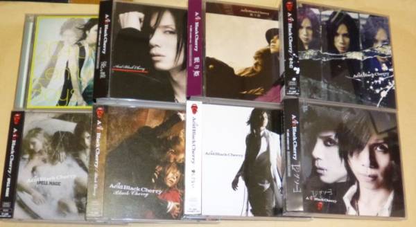 Acid Black Cherry DVD&帯付初回盤マキシシングル8枚セット