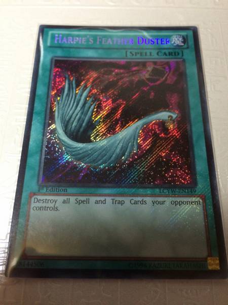 遊戯王 ハーピィの羽根箒 Eu版 シク 英語版 Lcyw 1st 限定品 非売品 売買されたオークション情報 Yahooの商品情報をアーカイブ公開 オークファン Aucfan Com