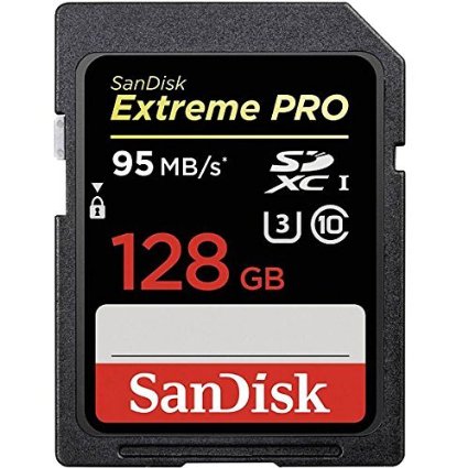 SanDisk SDXC Extreme PRO 128GB U3 UHS-I Class10 Re