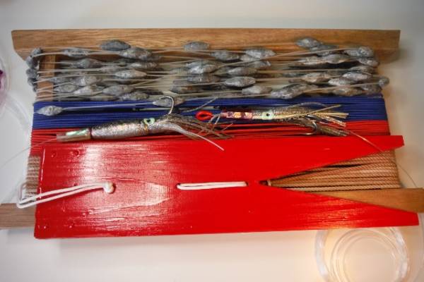 鳥山漁具★潜航ツバメ中層仕掛けセット中古品②イカ、タコ