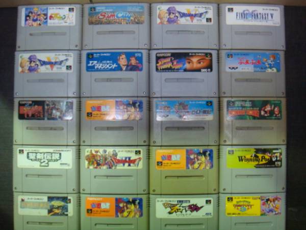 【1スタ】SF　スーパーファミコン　ソフトまとめ売り　60本　