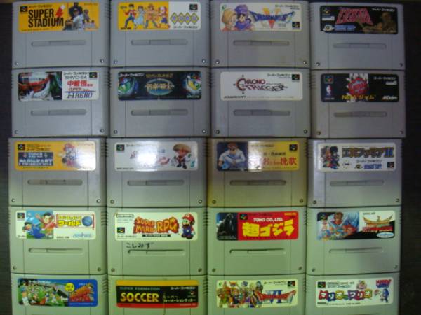 【1スタ】SF　スーパーファミコン　ソフトまとめ売り　60本　