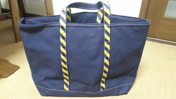 新品 L.L.Beanキャンバストートバッグlarge　ジップトップ