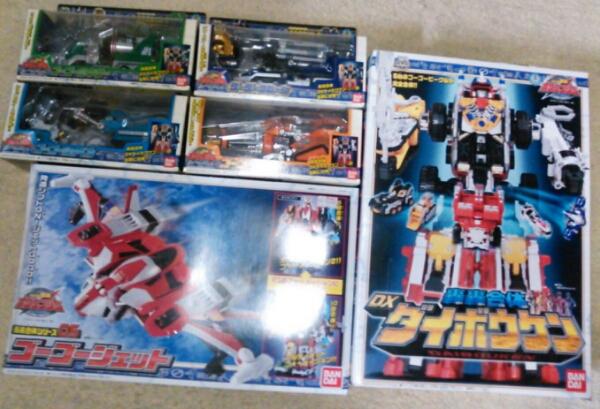 ボウケンジャー DX 究極轟合体 アルティメットダイボウケン セッ