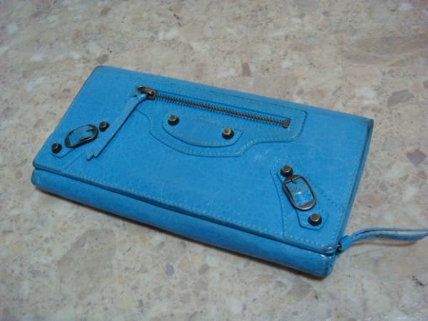 バレンシアガ BALENCIAGA 長財布 | （ブルー） 財布 クラシックマネー 