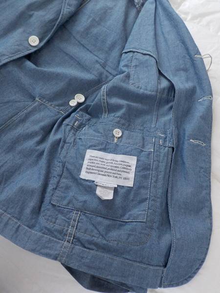 EG 2014春夏　シャンブレーベイカージャケット　【XS】