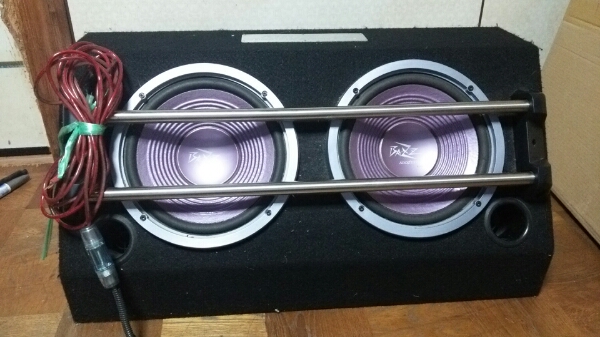 アゼスト ウーファーBOX BAZZスピーカー2基 格安