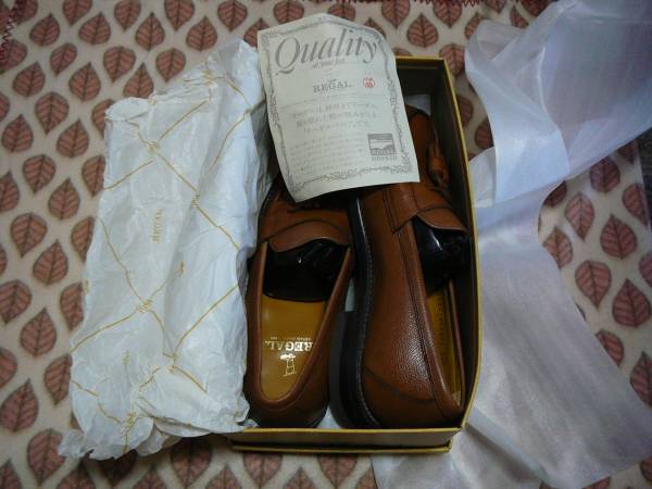 未使用の長期保管品★リーガル　REGAL タッセルローファー　