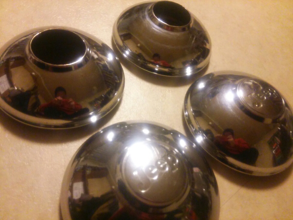 三菱ジープ 純正ホイールキャップ 4枚中古 j36.j37.j24.j54(純正品 
