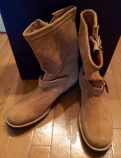 新品★ バックラッシュ スエード レザー エンジニア ブーツ 26★