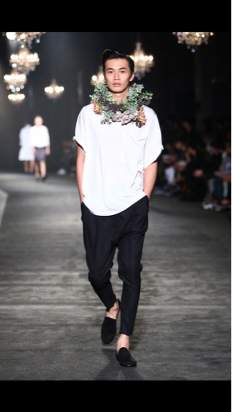 Sise14ss ワイドテパードパンツ タフタ