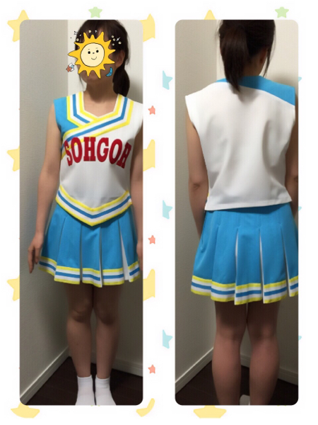 千葉県 木更津総合高校 女子制服 チアリーディング ユニフォーム