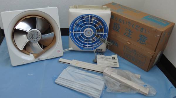 ☆ナショナル 窓用換気扇 FV-20WA・詳細不明 換気扇 2点☆(換気扇