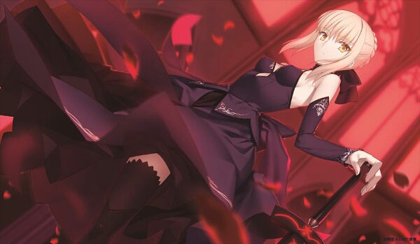 comic1 逸遊団 プレイマット Fate 黒 セイバー オルタ 未開封 