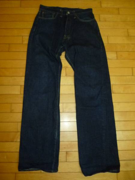 即決○DENIME 78612 W29 濃紺 501-501モデル 美品 