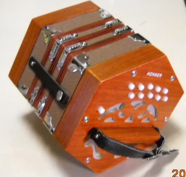 HOHNER☆コンサーティーナ☆20ボタン☆アコーディオン