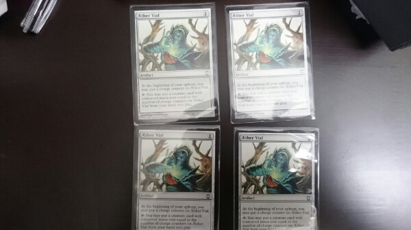 mtg 霊気の薬瓶 英語 4枚 こ度は 【公式通販】