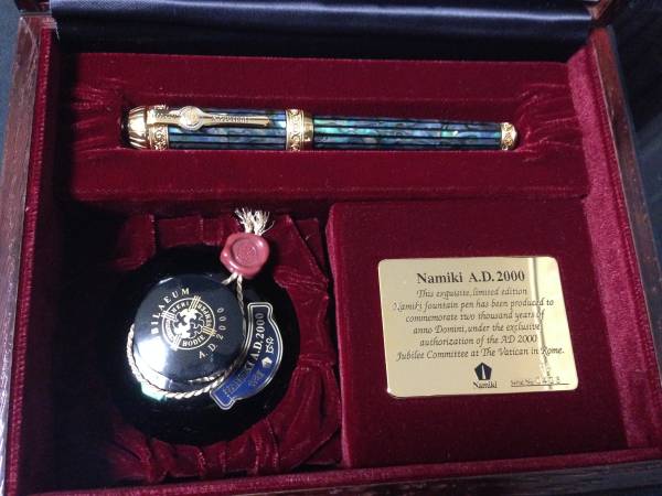 NAMIKI万年筆 2000年限定モデル パイロット 万年筆 ナミキ A.D.2000