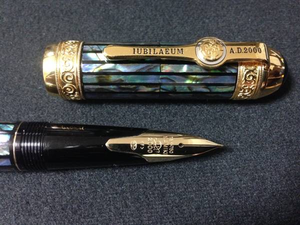 d*2様 NAMIKI A.D 2000年記念　2000本限定　 格子　未使用 ☆美品☆ Namiki ナミキ 万年筆 A.D.2000 螺鈿 ☆2000本限定
