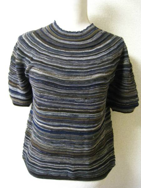 格安! 未使用 イッセイミヤケ ハート サマー ニット トップス 2