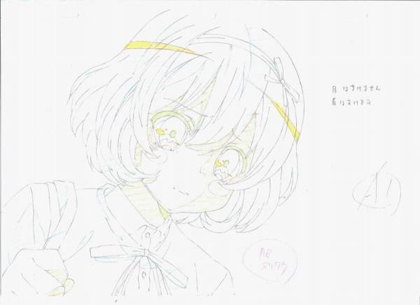 天体のメソッド イベント 購入者特典 生原画 水坂柚季