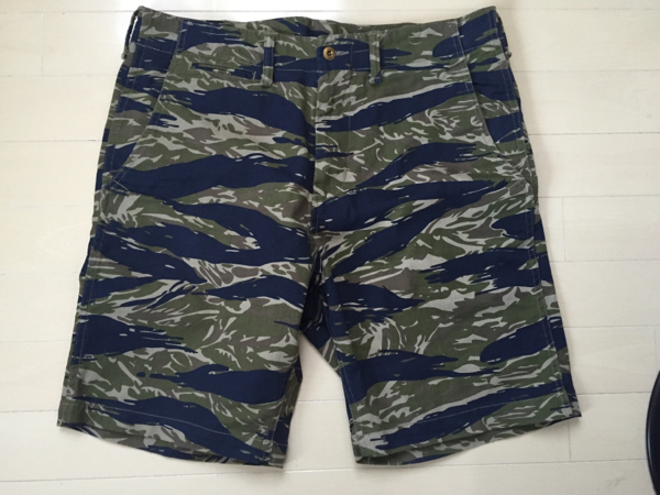 417 by edifice 迷彩 ショーツ エディフィス L ショートパンツ