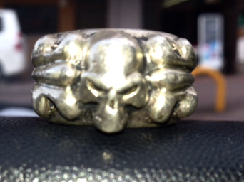 THIRTEEN DESIGNS スカル リング サーティーンデザインズ 15号