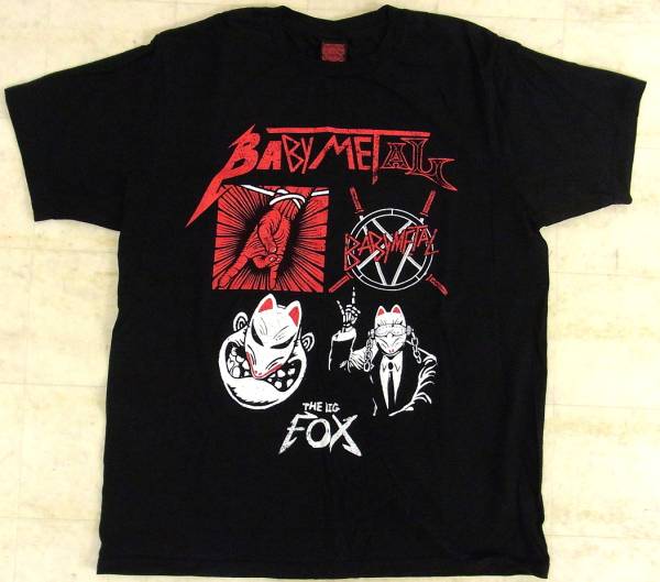 BABYMETAL THE BIG FOX サマソニ2014 限定Tシャツ/L/け3-72